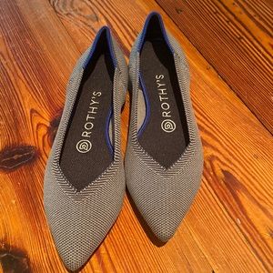 Rothy's Gray The Point Flats